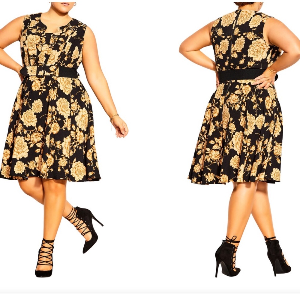 City Chic women’s plus size dress Vintage Luxe size XL/22 NEW